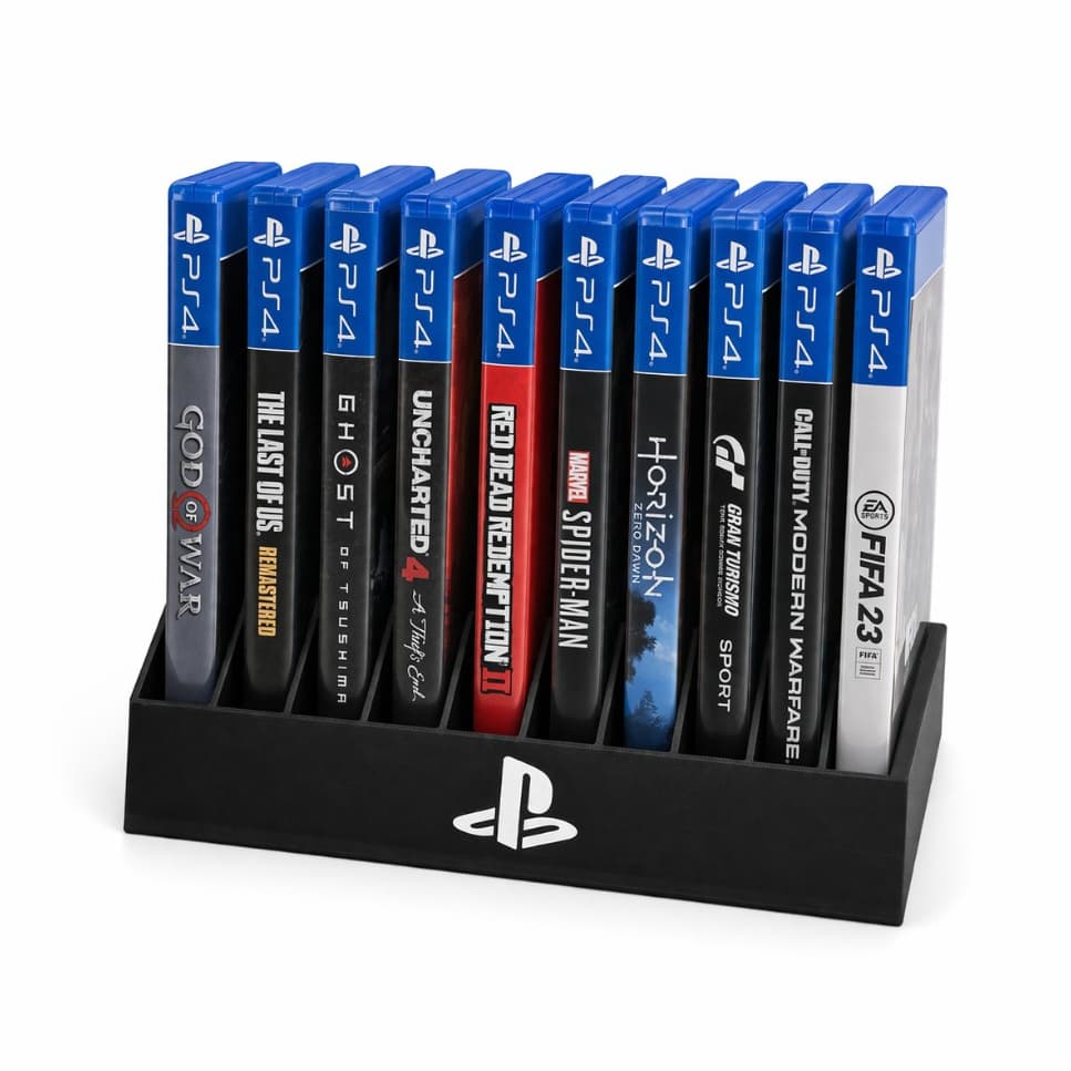 Suporte 3D De Jogos Compatível Com Playstation 4/5 Ps5 10 Slots