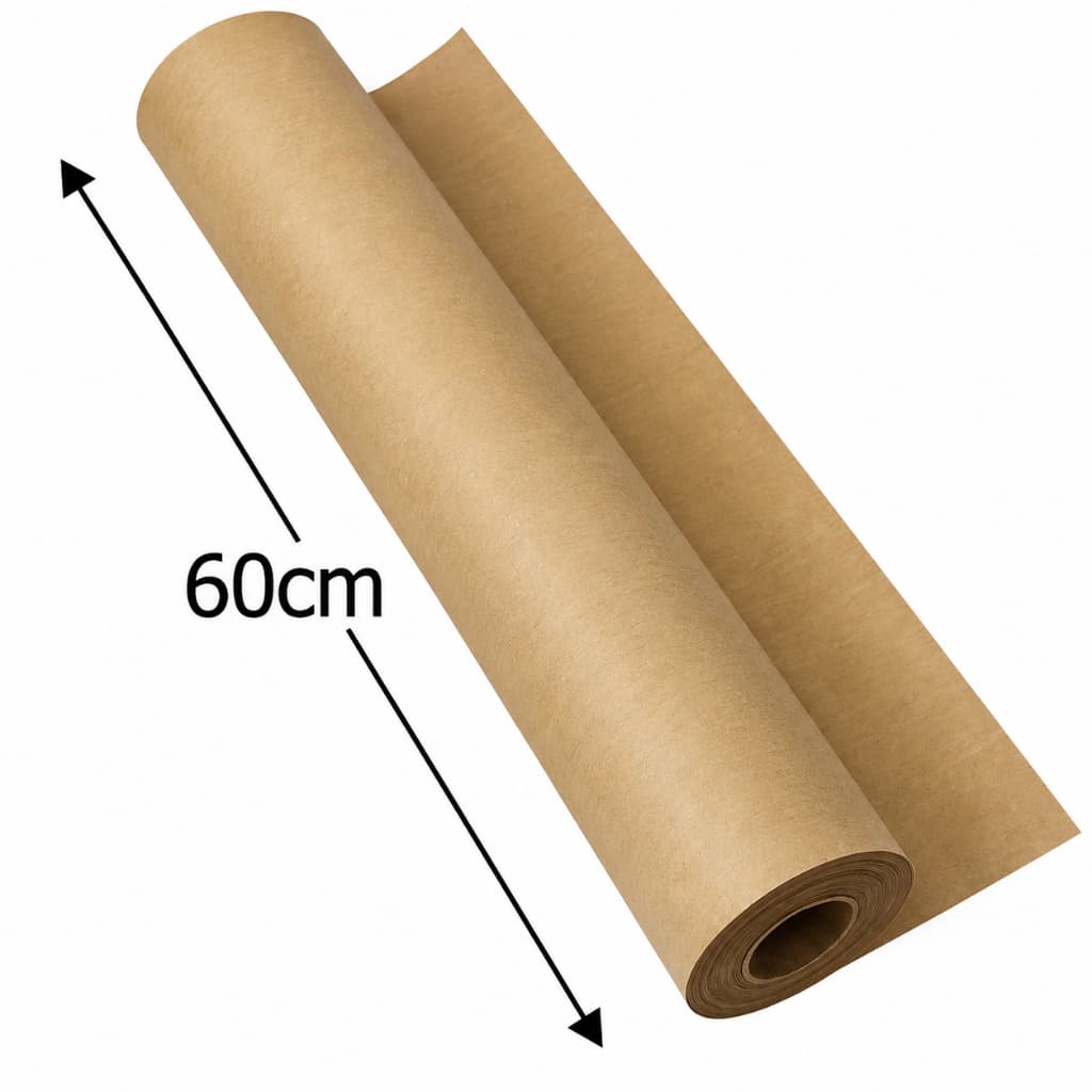 Papel Kraft 60cm 2Kg Mascaramento Automotivo Alta Resistência