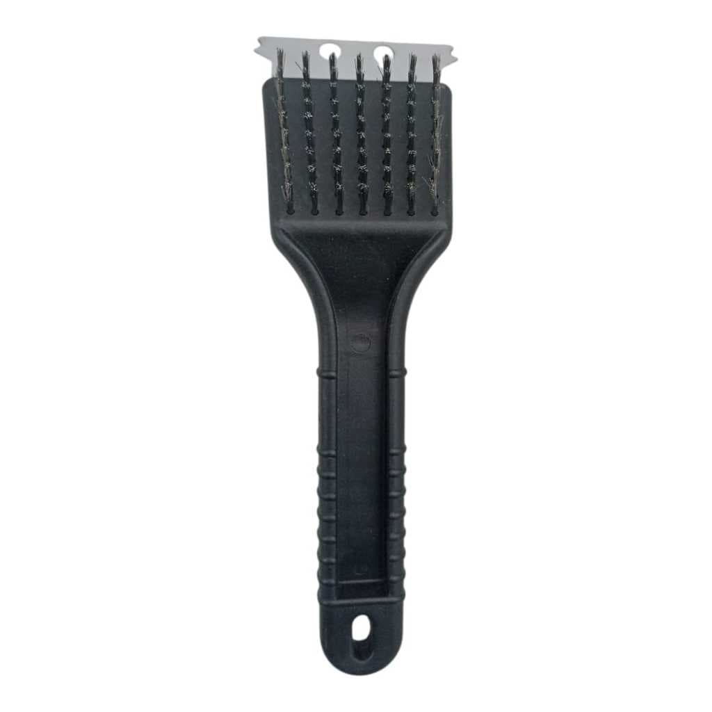 Escova com Raspador, ideal para limpar grelhas
