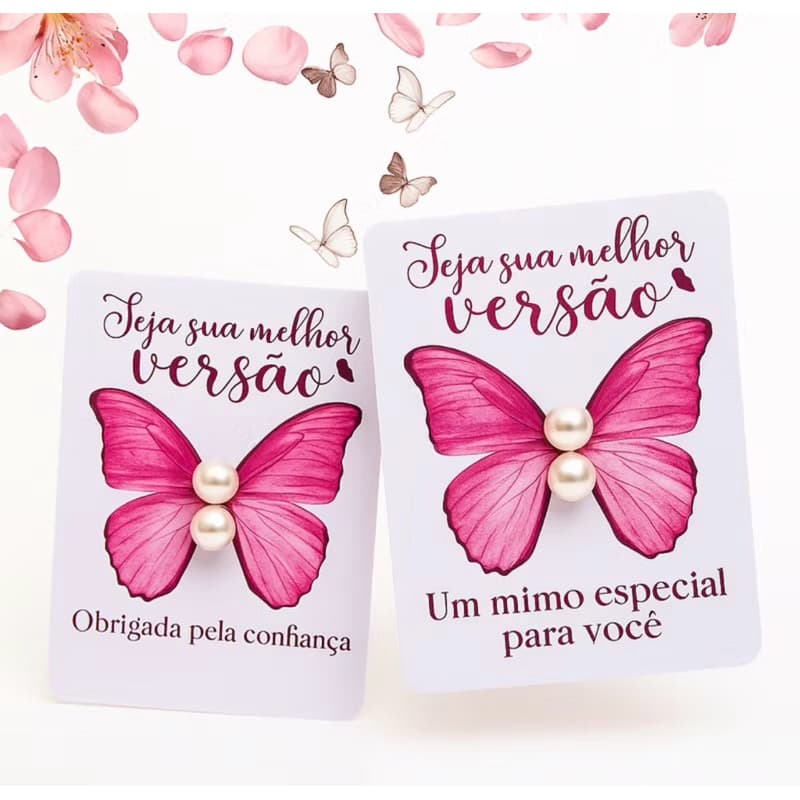 50 Pares de Brincos de Perola / tag mimo ao cliente