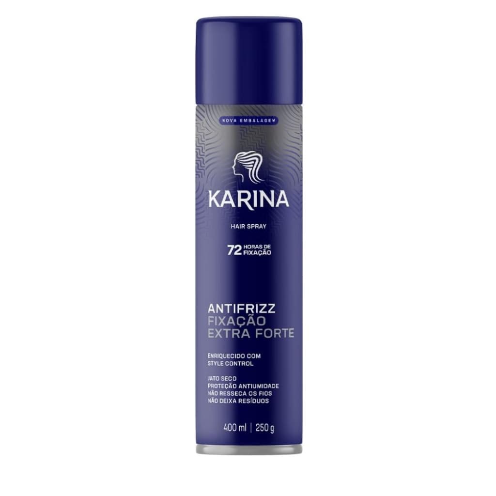 Hair Spray Karina Fixação Extra Forte - 400ml