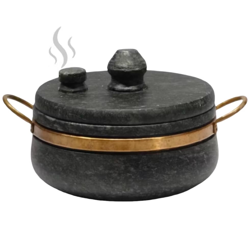 Panela De Pressão Pedra Sabão 8 Litragens Super Resistente