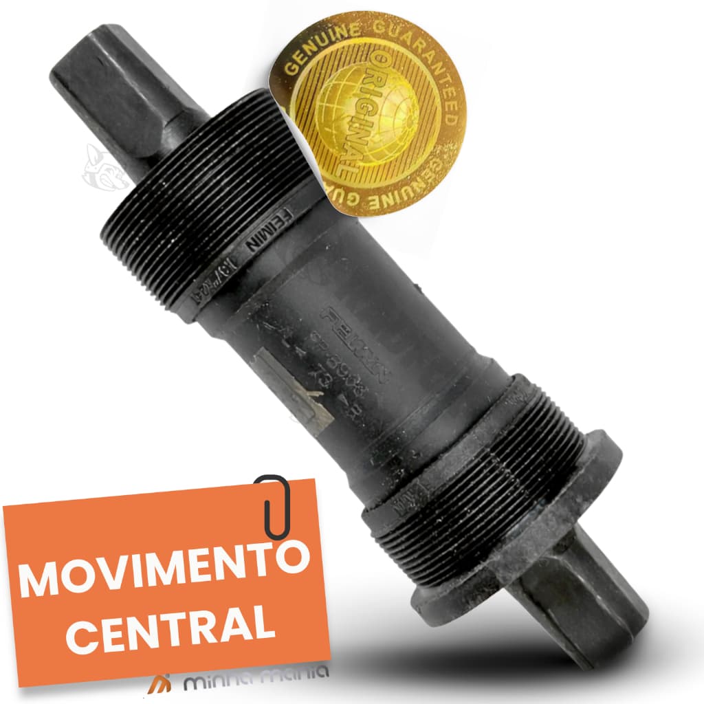 Movimento Eixo Central Feimin 122.5mm Ponta Quadrada 34.7