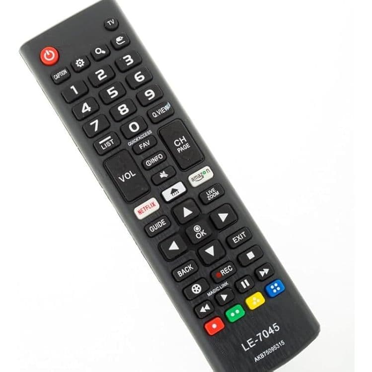 Controle Remoto Universal Compatível Com Modelos LG Smart LED LCD 4k