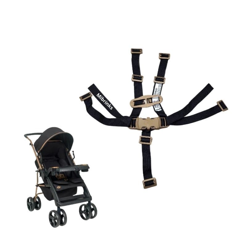 Cinto Carrinho Tutti Baby Dourado