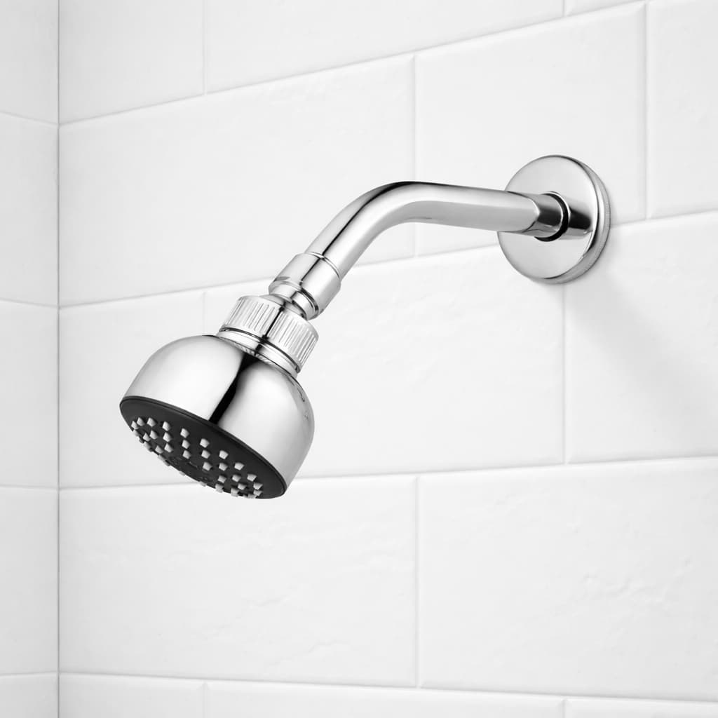 Ducha Chuveiro Articulado Cromado Aquecedor Gás Solar Redondo Croma