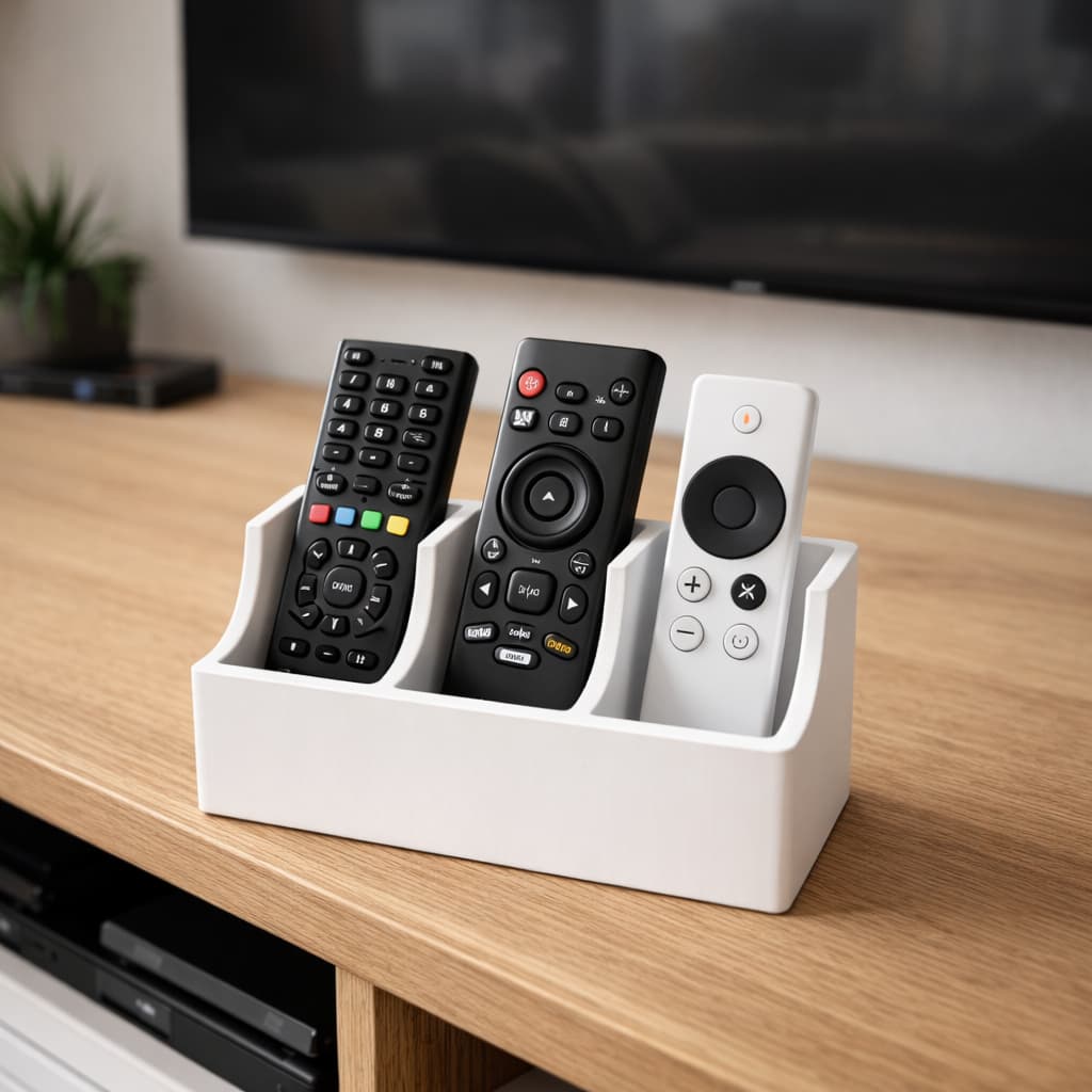 Suporte Prático e Organizador de Controle Remoto/ Controle de Ar Condicionado para Diversos Ambientes