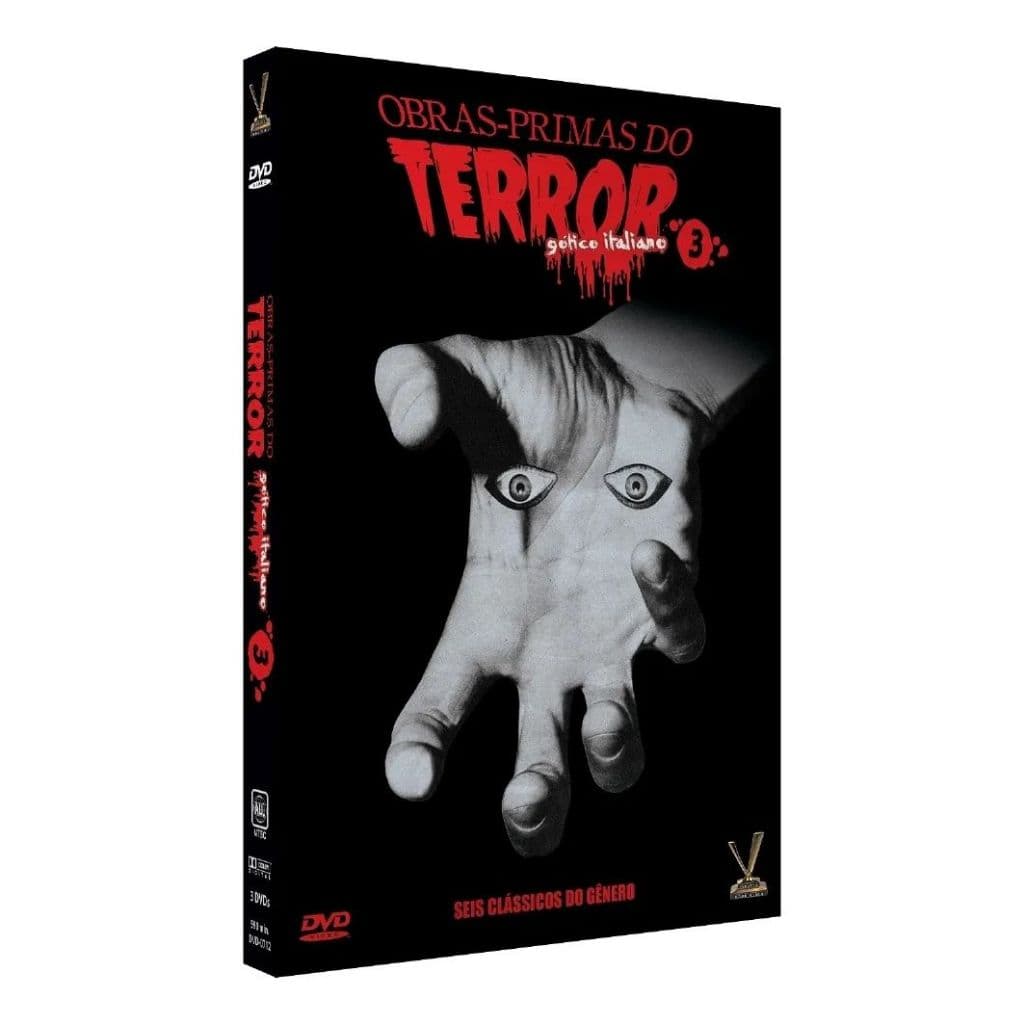 Obras-Primas do Terror: Gótico Italiano Vol. 3 Edição Limitada Com 7 Cards - LACRADO