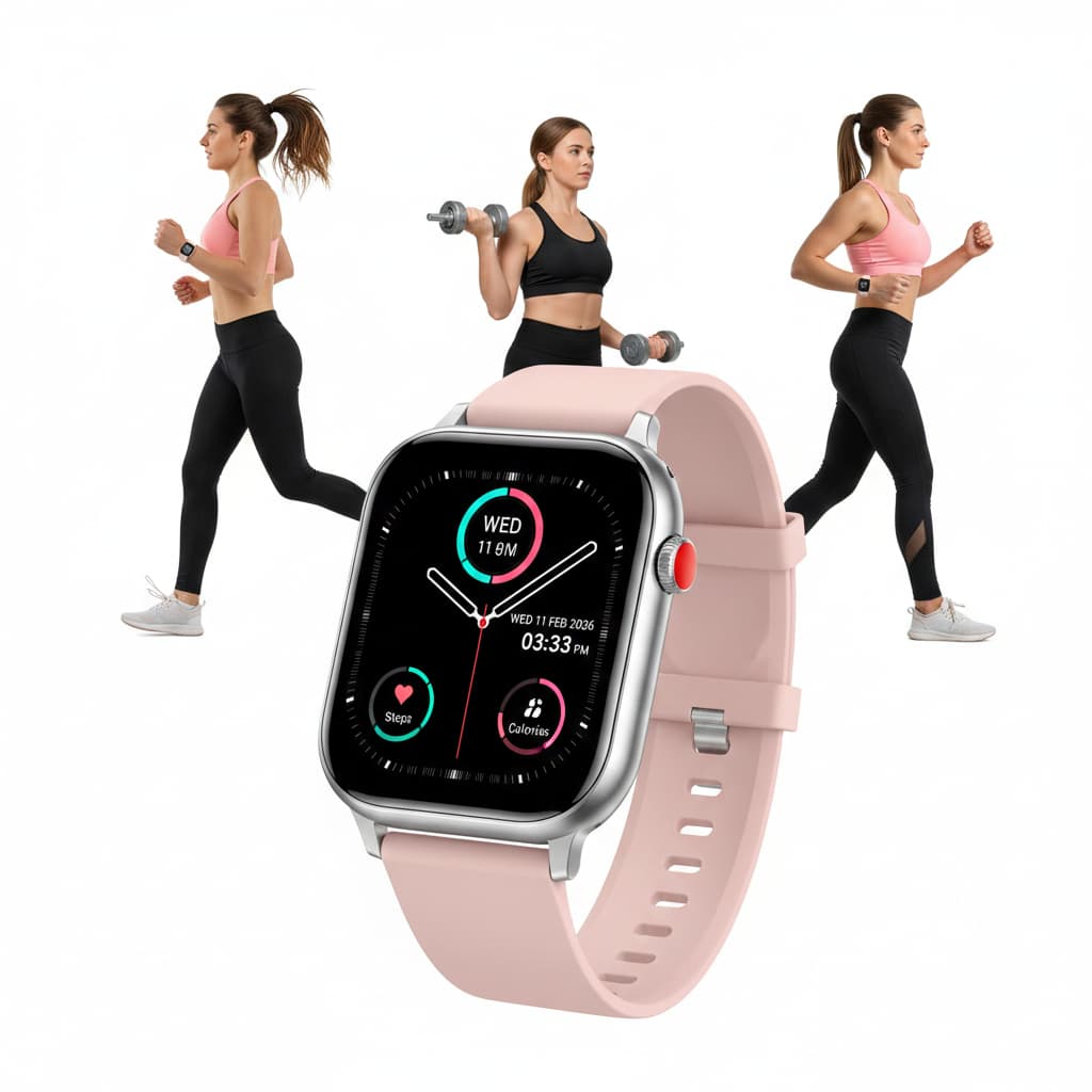 Smartwatch HW68 Ultra Mini Tela HD Chamadas Bluetooth Android iOS Lacrado Original e Envio Imediato