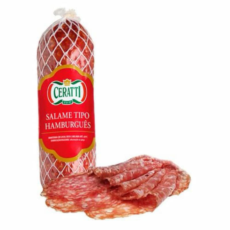 Salame Tipo Hamburguês Com Especiarias Ceratti 900gramas