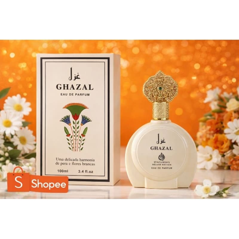 Perfume Árabe Ghazal Styles,scents 100 ml( cheiro Lembra M.Martan