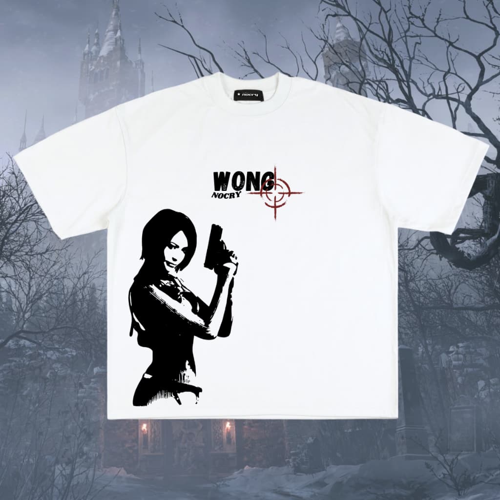 Camiseta Boxy NOCRY – Resident Evil Ada Wong| Edição Limitada