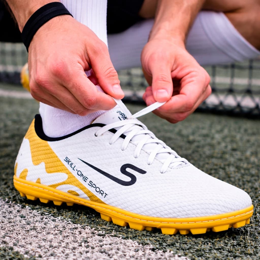 Chuteira Society Masculina Skill One Sport Futebol Leve Confortável Antiderrapante Gramado Sintético