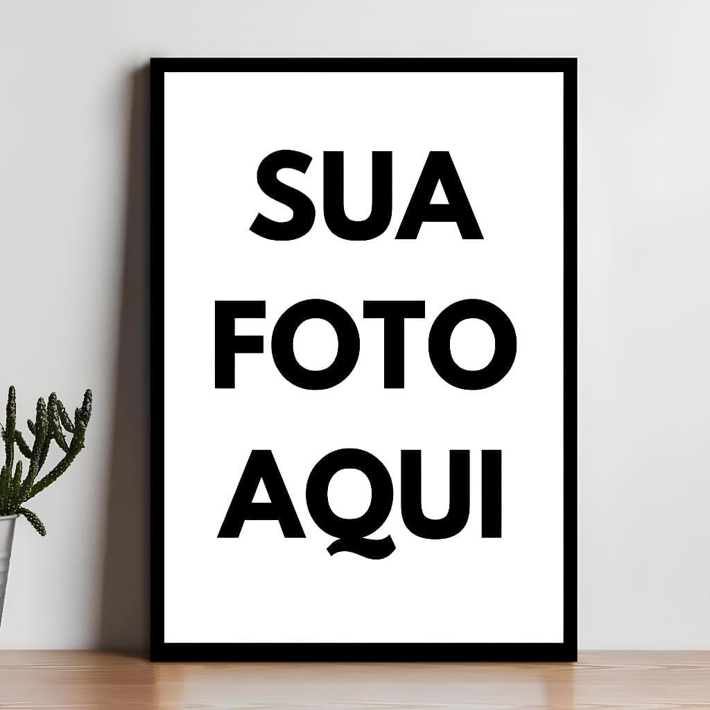 Placa Quadro Decorativo Personalizado Com sua Foto/Imagem vários tamanhos