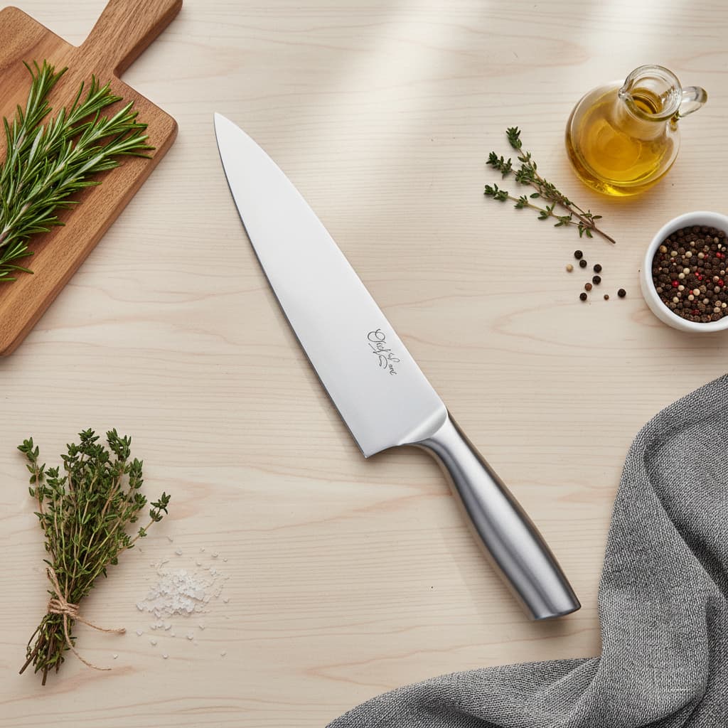 🔪 Faca Chef Shine Churrasco Luxo Premium 33cm Aço Inox Corte Preciso