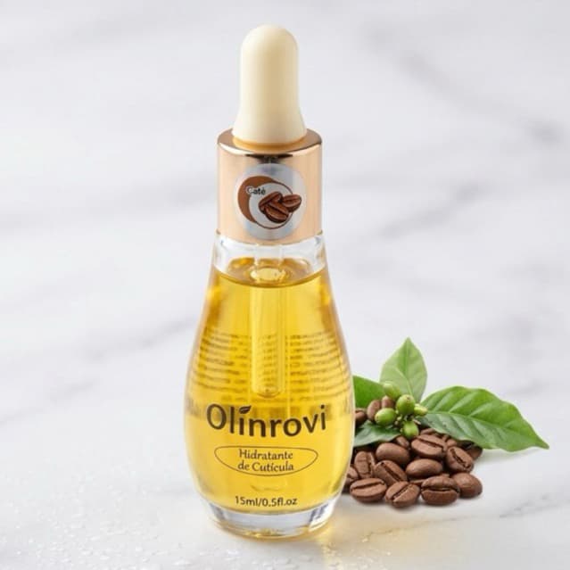 Óleo Revitalizante de Cutícula Olinrovi Profissional(O gosto é enviado aleatoriamente)
