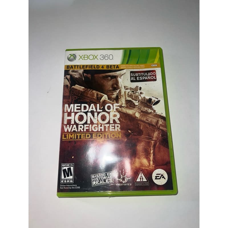 Jogo Medal of Honor War Fighter Original XBOX 360 Impecável