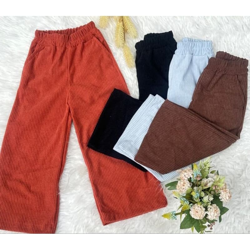 CALÇA PANTALONA VELUDO MODA INFANTIL E JUVENIL ROUPA PARA MENINA