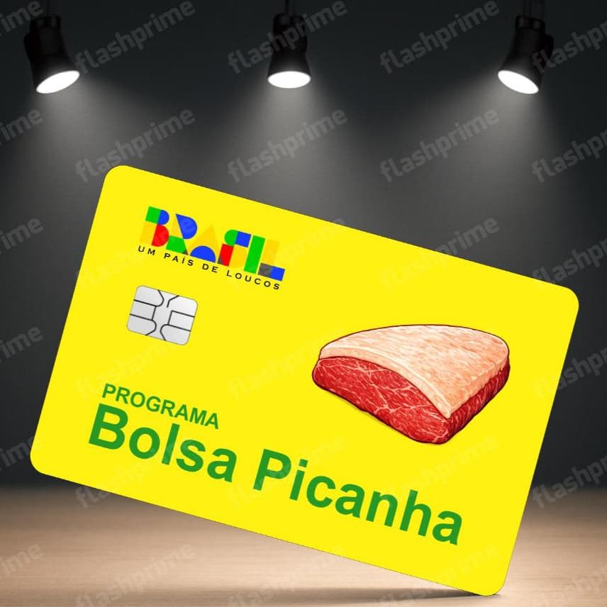 Adesivo Para Cartão De Crédito E Débito Bolsa Picanha