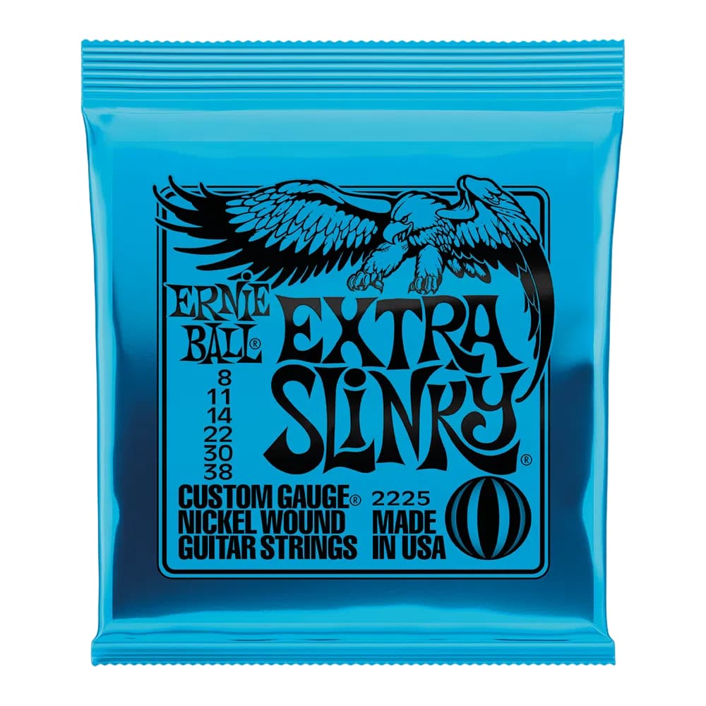 Encordoamento Guitarra 008 Ernie Ball Extra Slinky 2225