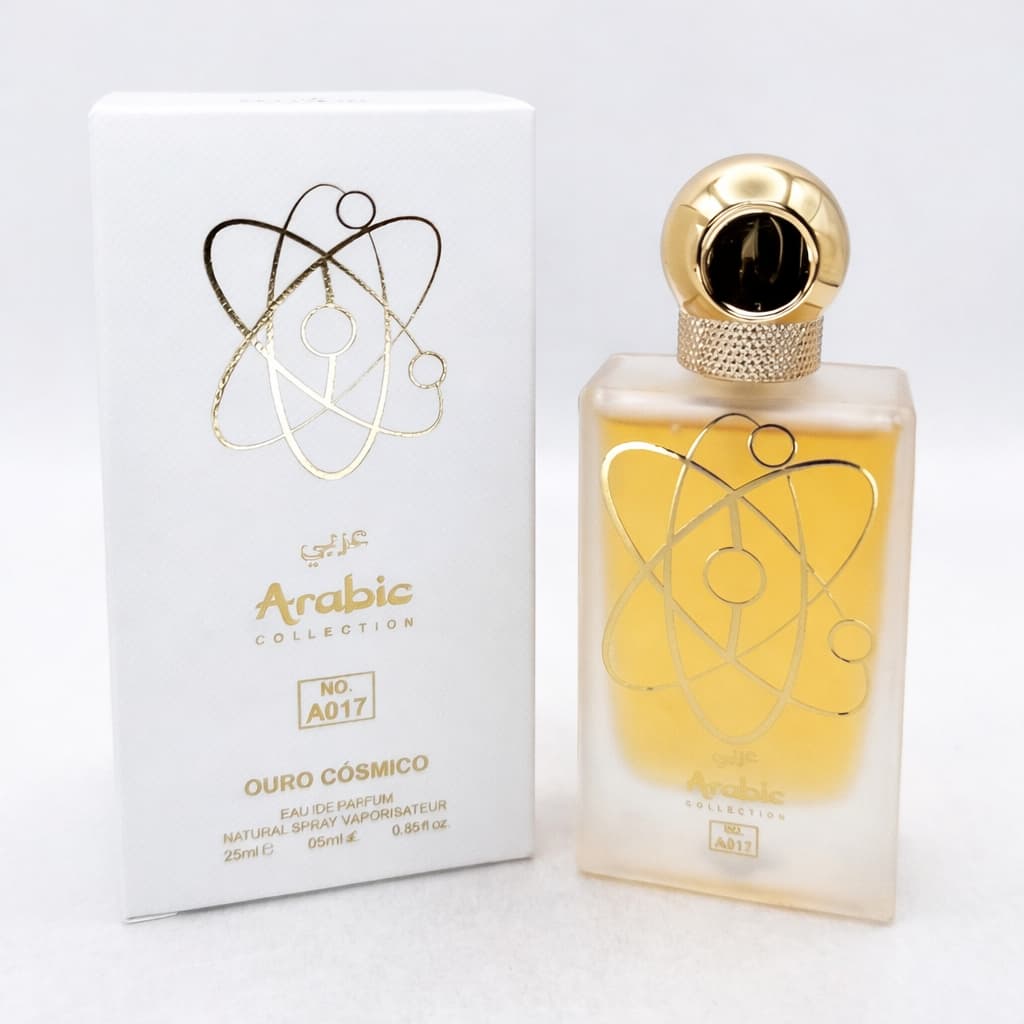 Arabic Collection A017 Ouro Cósmico Perfume Feminino Miniatura 25ml