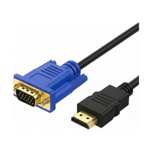 Cabo Hdmi Para VGA 1.5m Alta Performance P/ Sistemas De Home Theater