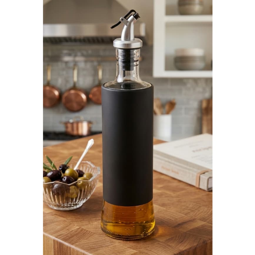 Porta Azeite Galheteiro de vidro 500ml