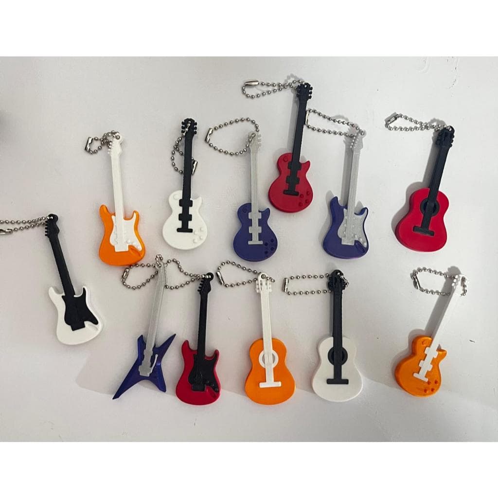 Kit de chaveiro com 3 miniaturas instrumentos musicais, Música, arte, lembrancinha