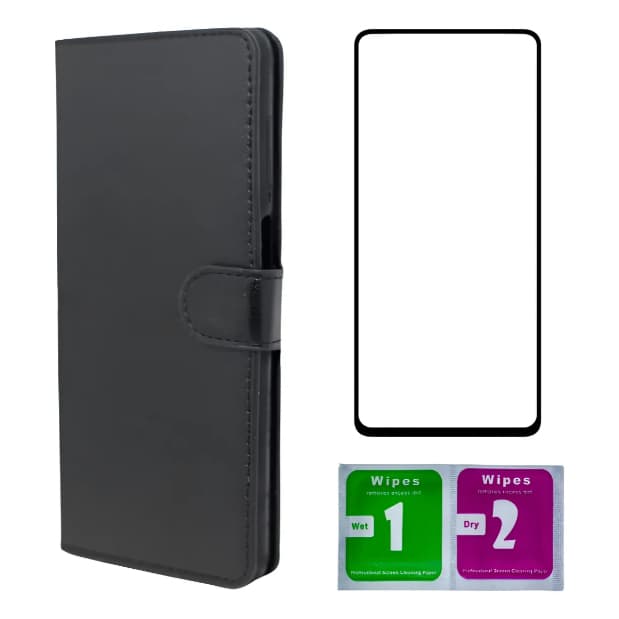 KIT CAPA CARTEIRA +PELICULA 3D SAMSUNG A14