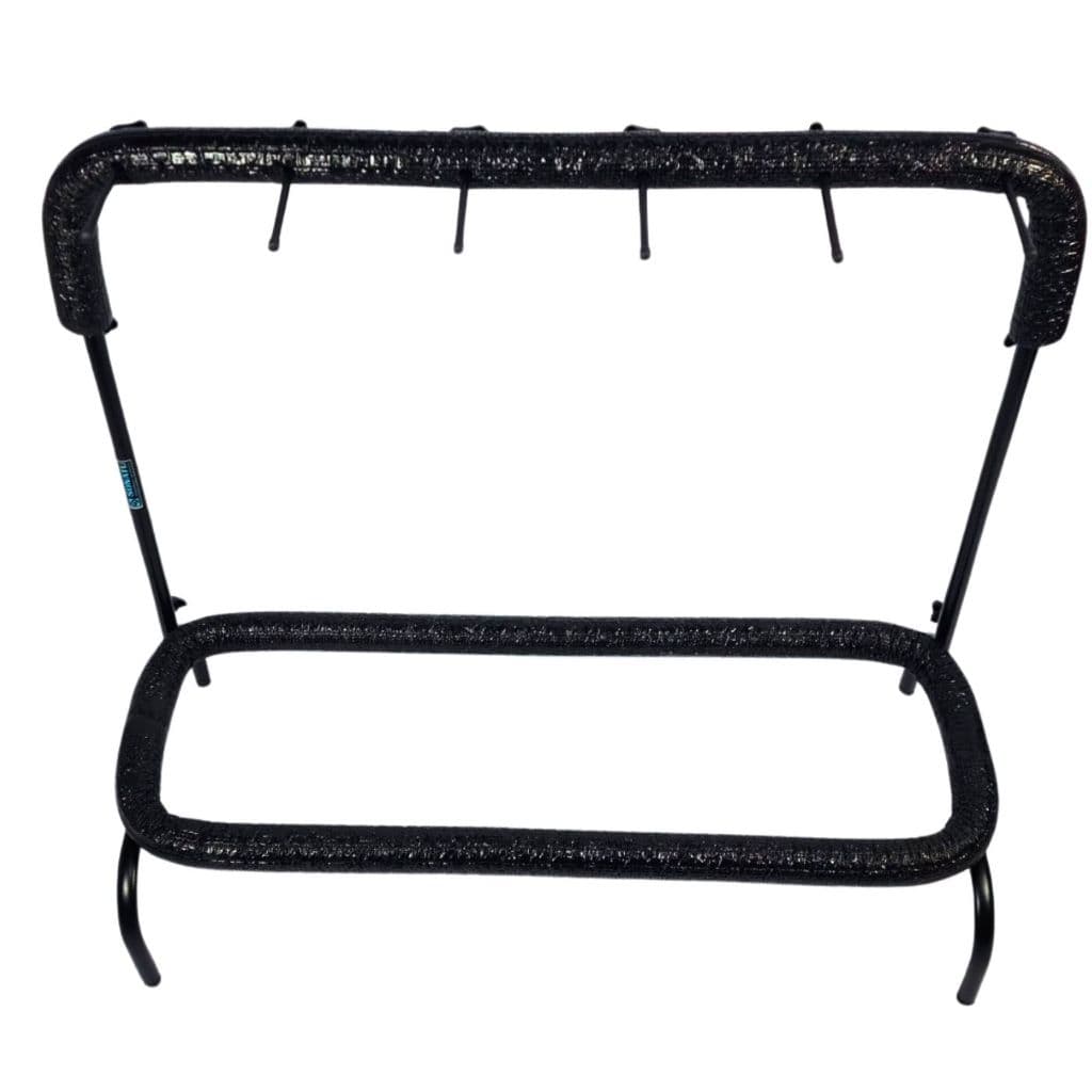 Suporte de Chão Múltiplo Para 05 Instrumentos Guitarra Violão Baixo Viola em Metalon com Espuma Protetora