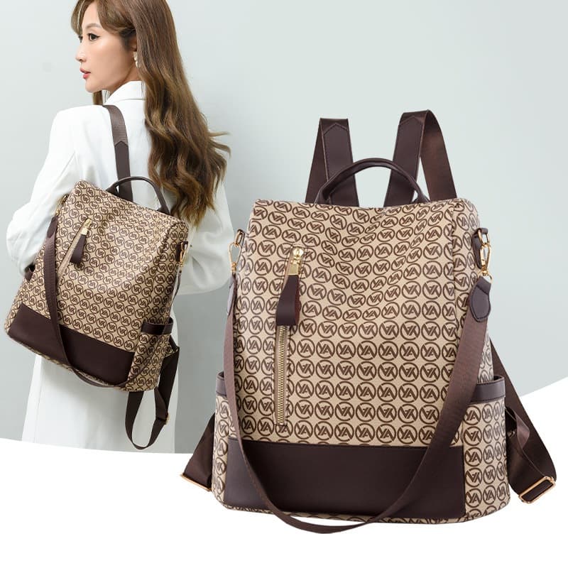bolsa mochila Portátil da moda feminina Antifurto e à prova d'água Conforto com Alça Ajustável