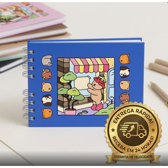 Livro De Colorir aventuras criativas