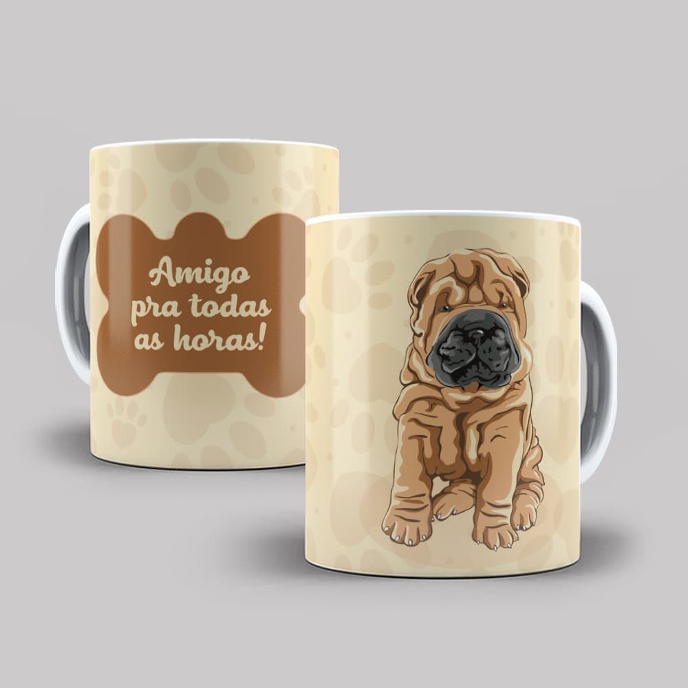 Caneca personalizada cão, gato, mãe de pet, pai de pet, caneca porcelana