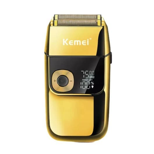 Barbeador Kemei Km-2028 Dourado 100v/240v