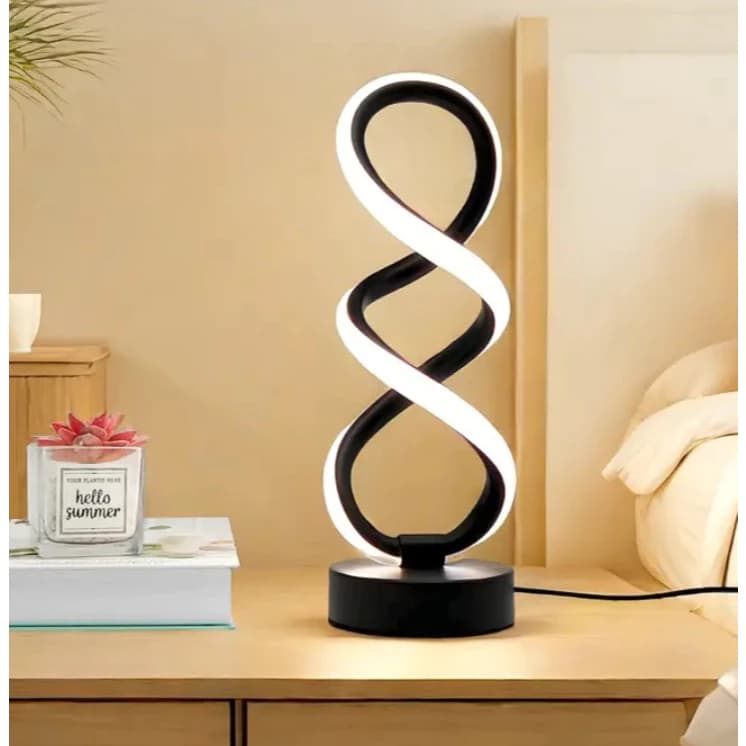 Abajur Moderno Quarto Luminária Noturna De Mesa Criado Mudo Cabeceira Quarto Luz USB