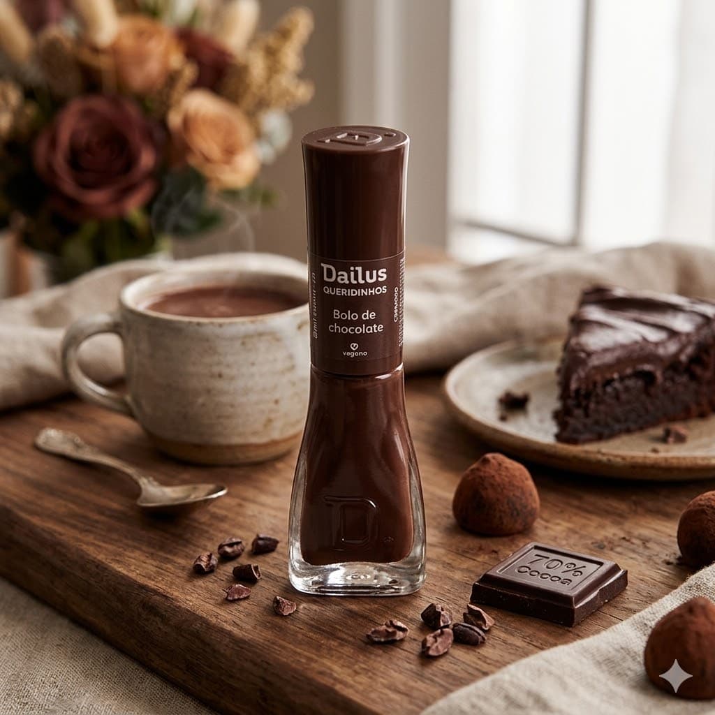 Esmalte Queridinhos - Bolo de Chocolate Dailus