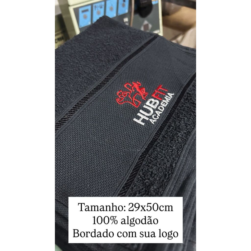 1 Toalha Lavabo + Desenvolvimento de Logo