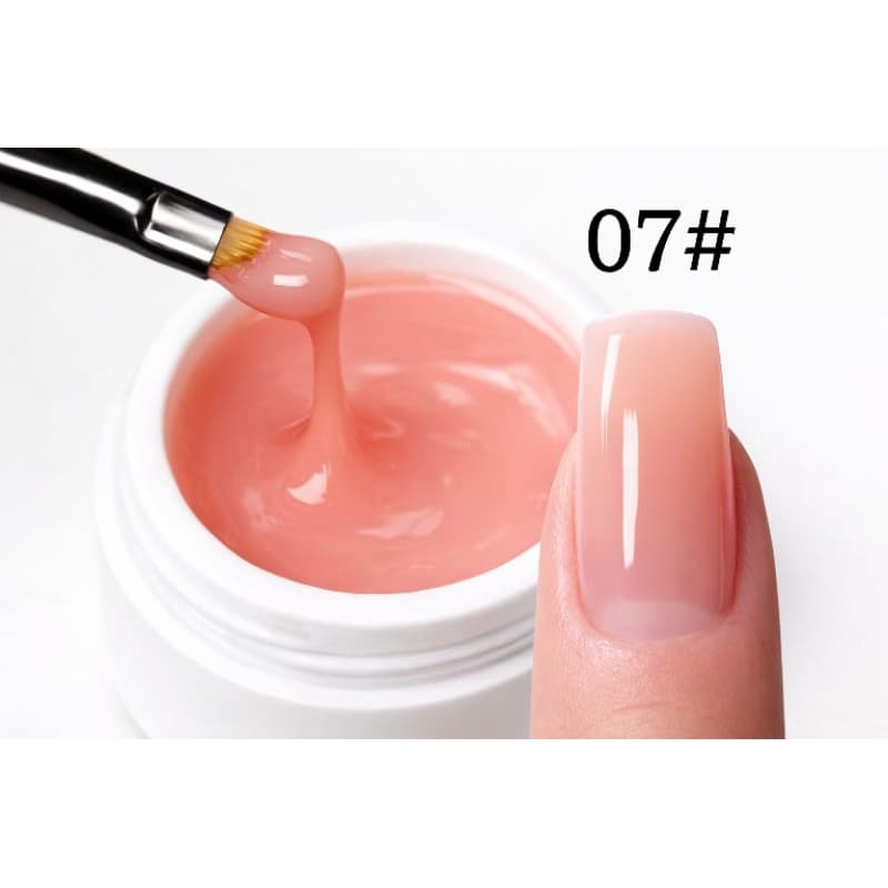 Kit Gel Construtor Hard Builder Gel Stay Beauty 18g Unhas Fibra Alongamento