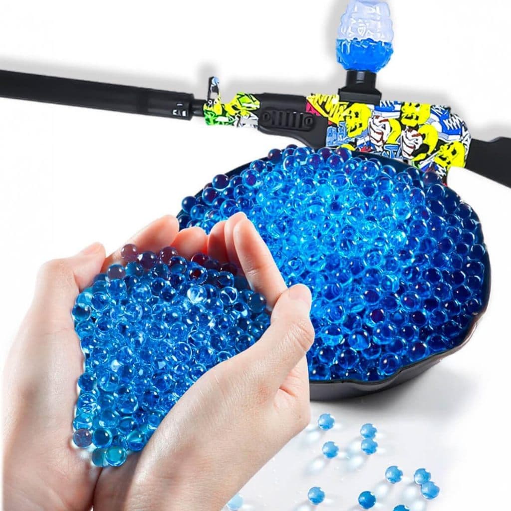 20 Mil Bolinhas de Gel Azul 7-8mm para Arminha – Crescem na Água