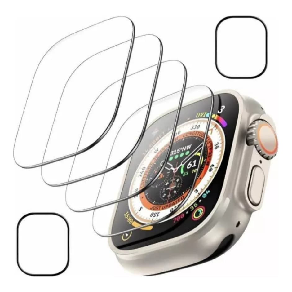 Películas De Hidrogel Premium HD Smartwatch Watch Importados S8 Ultra 49mm GS8 Ultra Level Lvw50