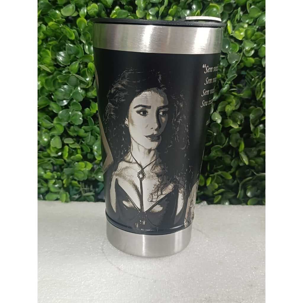 Copo Térmico Personalizado a Laser 360° Tema Ana Paula Fernandes