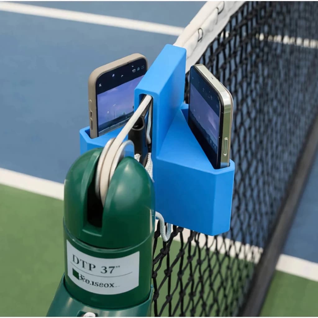 Suporte De Celular Para Rede De Beach Tennis Tennis Badminton Padel Grave Seus Jogos | Encaixe Ráp