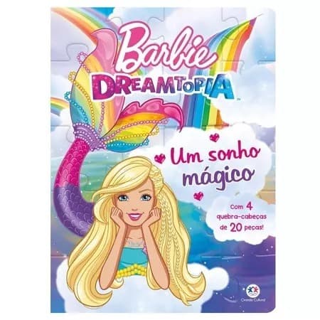Barbie Sonho Mágico Livro Quebra Cabeça - Ciranda Cultural