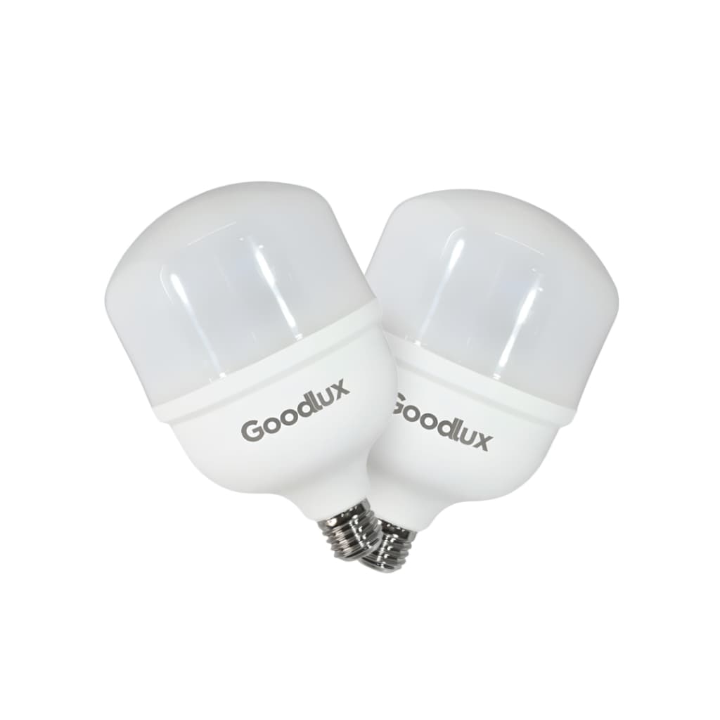 Kit 2 Lampada Led 50w Bulbo 6500k Branco Frio Alta Potência Bivolt 110v 220v Goodlux