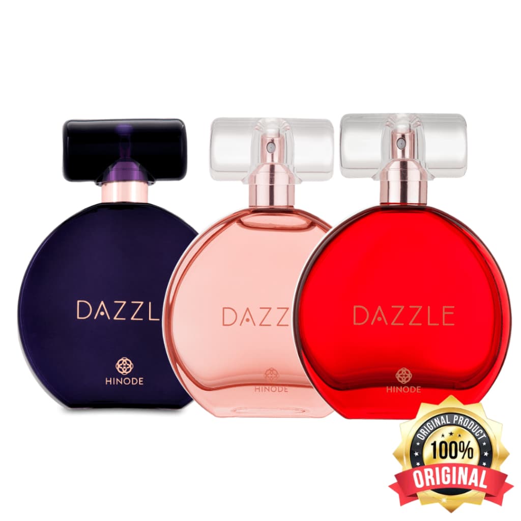 Dazzle Perfume Hinode Escolha sua Fragrancia Favorita - 60ml (Dazzle, Champagne, Vermelho Ou Fucsia)