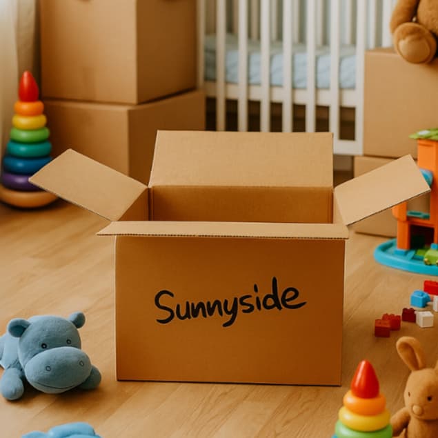 2 Caixas Papelão Kraft 40x30x30 Proteção Garantida para Mudanças e Armazenamento de Brinquedos