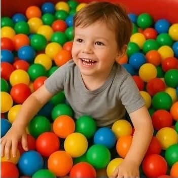 Bolinhas para Piscina : Cores Vibrantes, Leves e Atóxicas