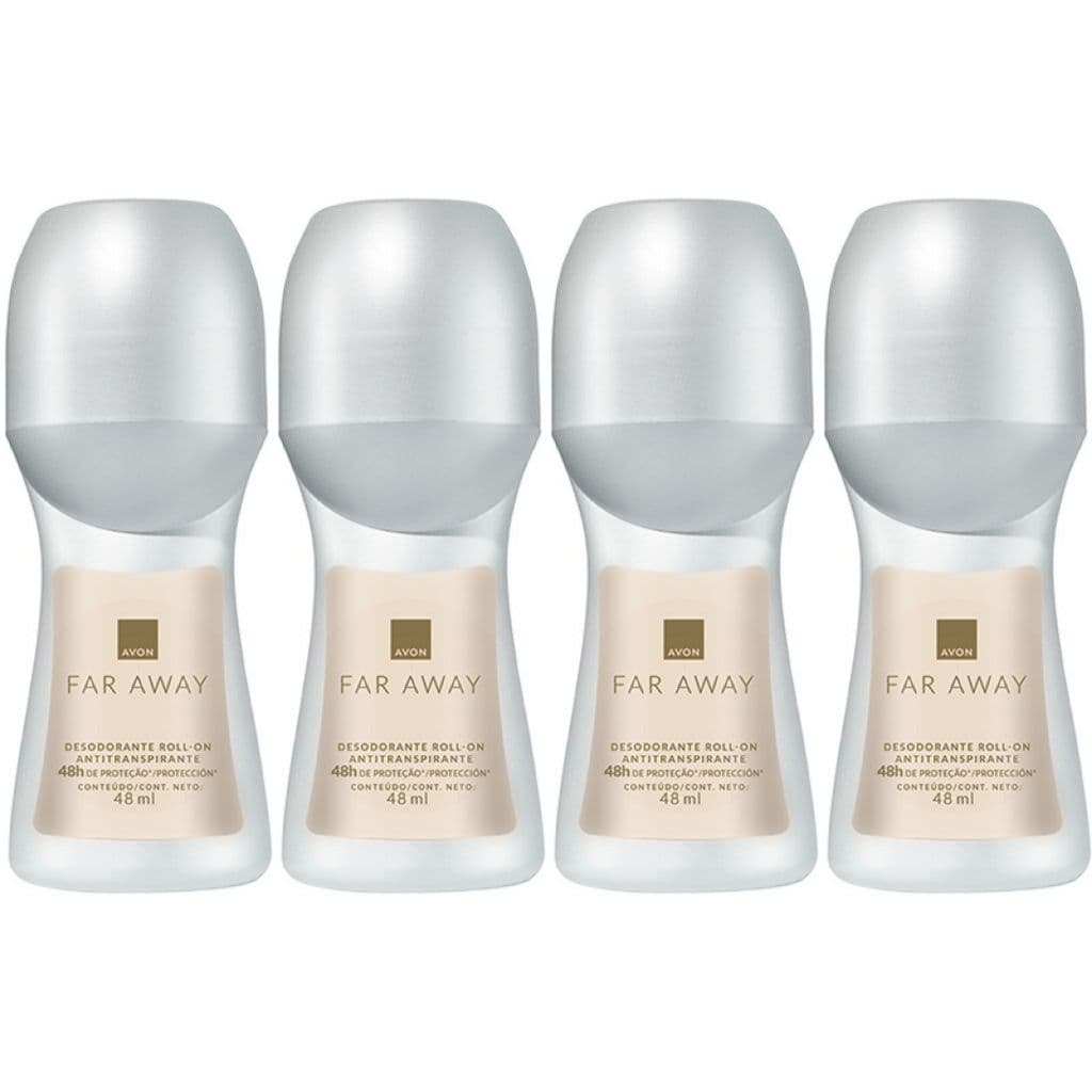 Roll On Avon Far Away (48 ml) Kit com 4/6/10 unidades- PRODUTO ORIGINAL