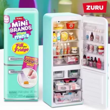 Mini Brands Zuru Fill The Fridge Geladeira Ou Bola Surpresa Mini Minis Colecionável