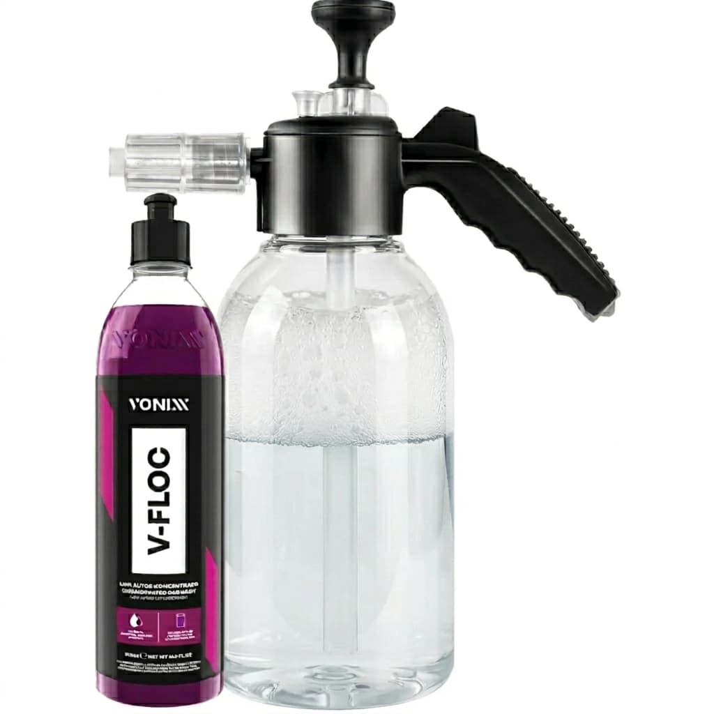 Kit lavagem Snow Foam Manual 2L e V-floc 500ml